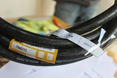 The hydraulic hose